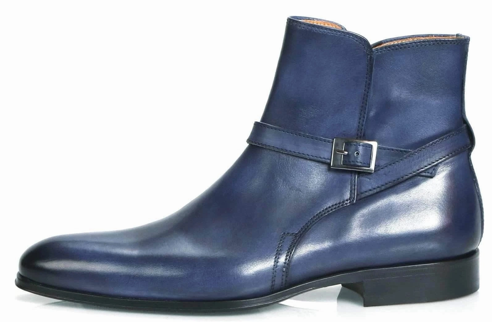 Jackson Jodhpur Zip Boot Blue