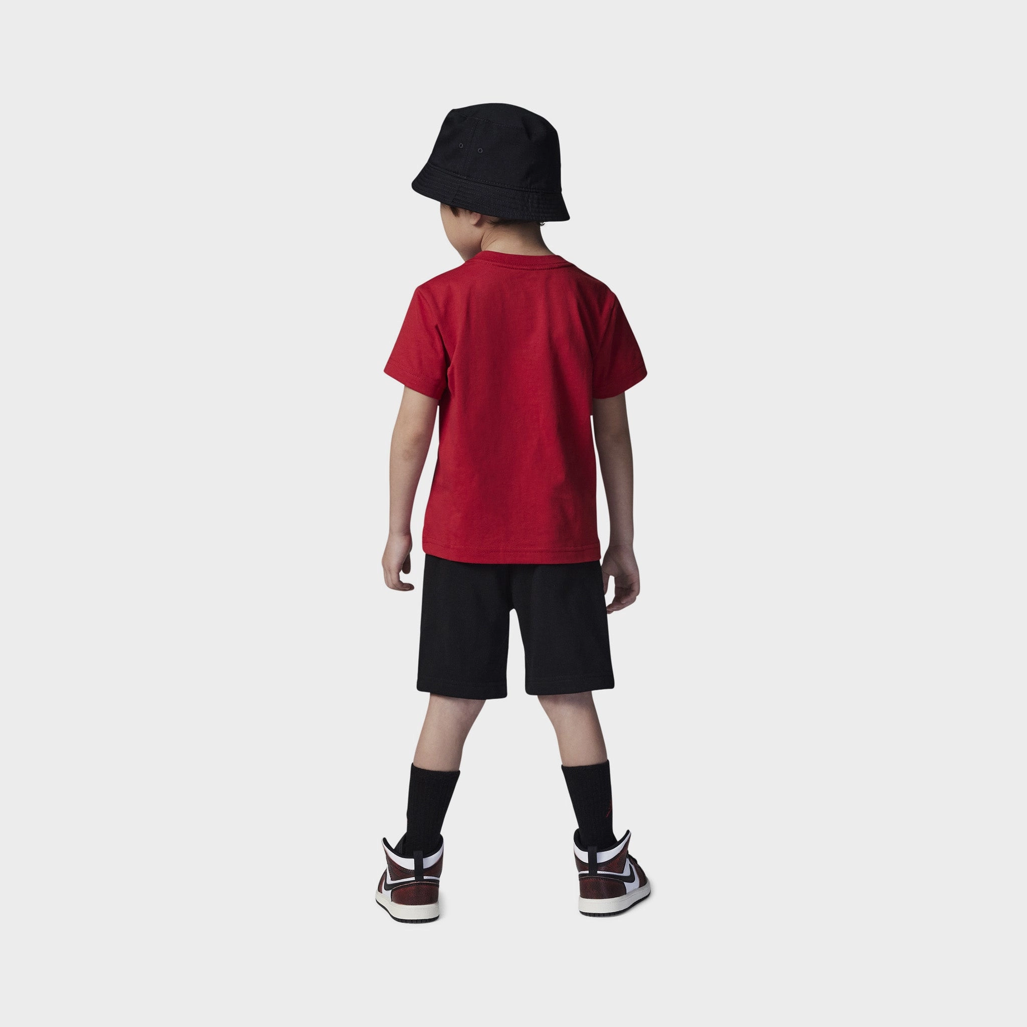 Jordan Child Boys' Jumbo Jumpman Shorts Set / Black