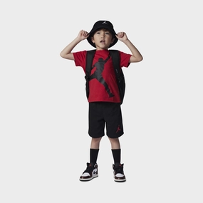 Jordan Child Boys' Jumbo Jumpman Shorts Set / Black