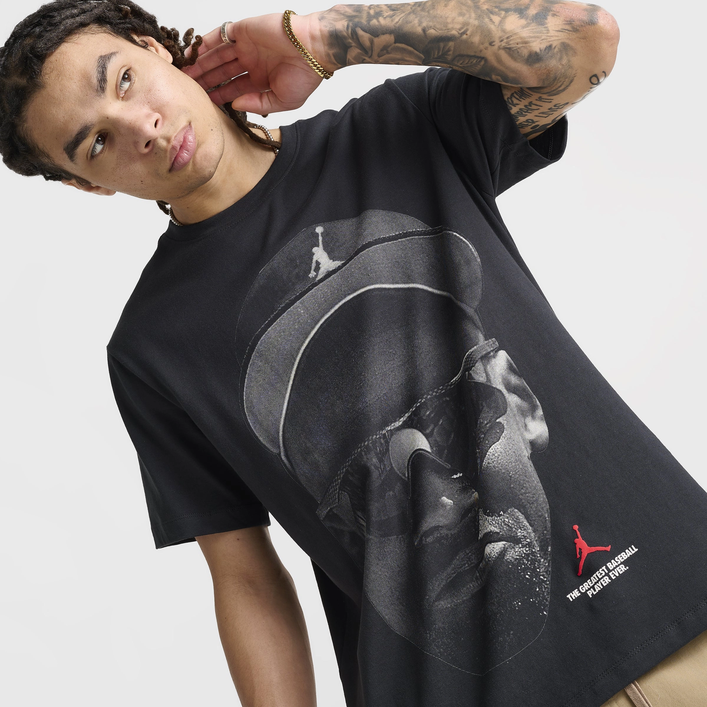 Jordan DMND45 Graphic T-Shirt / Off Noir