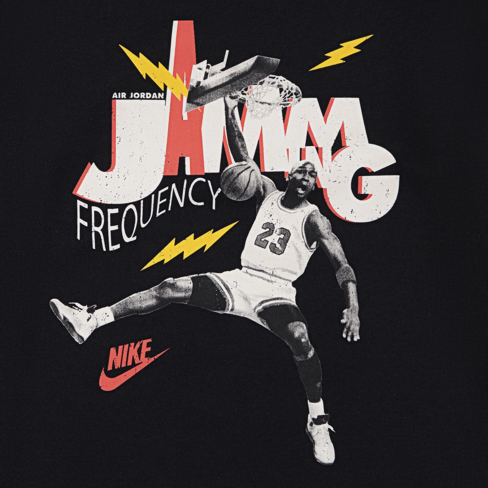 Jordan Junior Boys' Jamming Graphic T-Shirt / Black