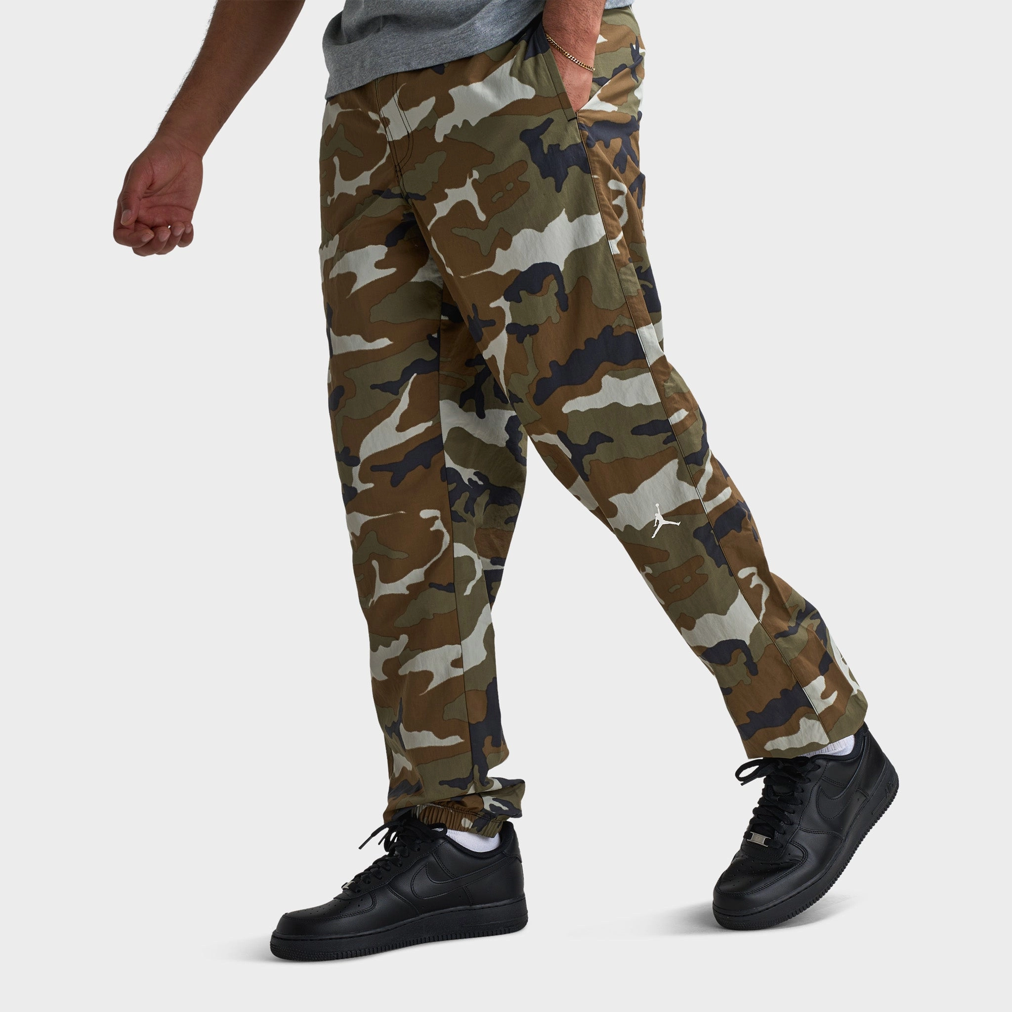 Jordan MVP Camo Pants Light Olive / Sail