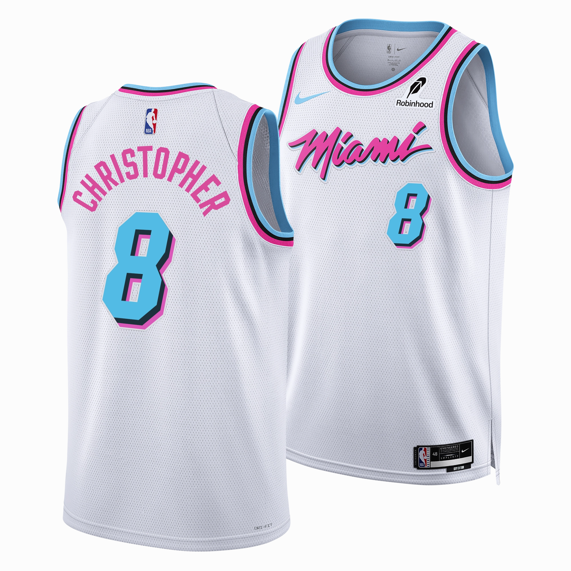 Josh Christopher Nike Original Vice Youth Swingman Jersey