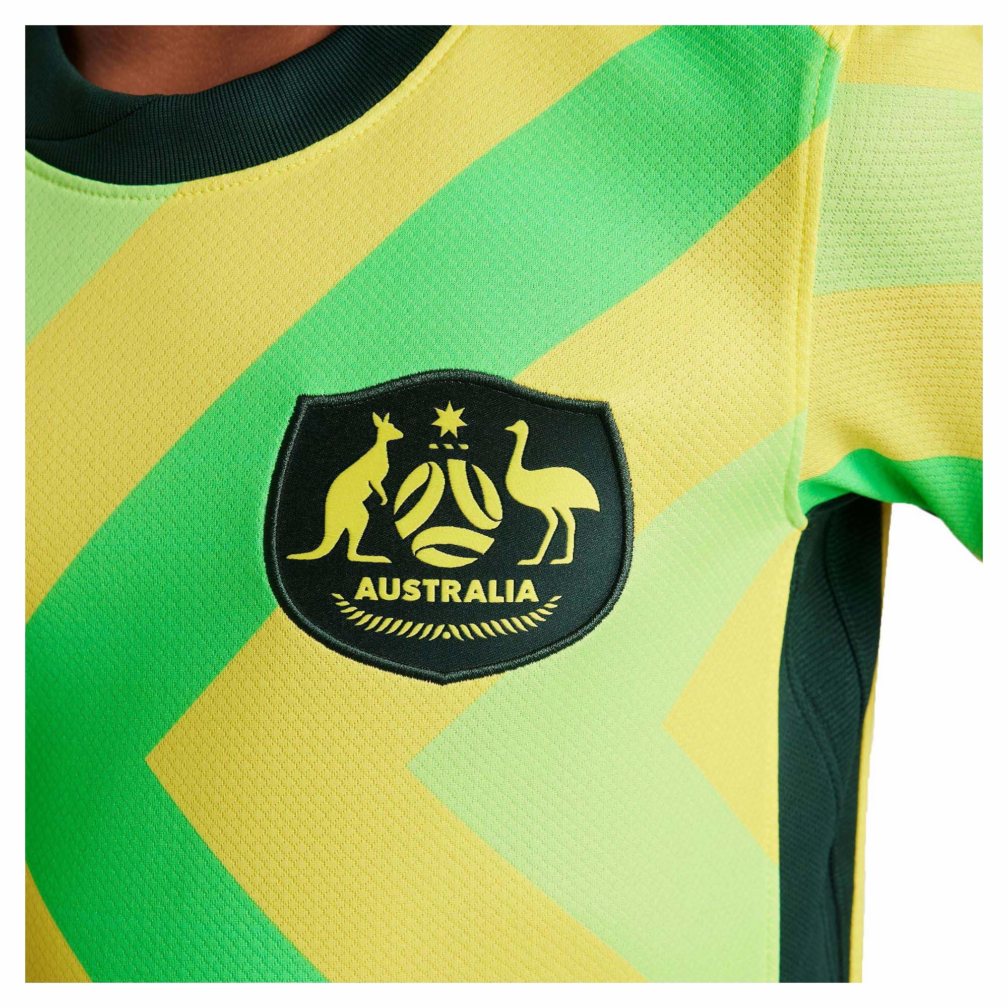 Junior's Australia 2025/26 Stadium Home Replica Soccer Jersey