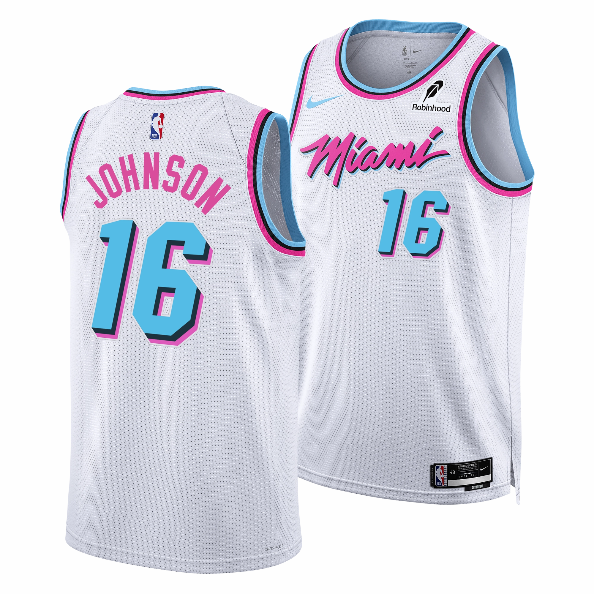 Keshad Johnson Nike Original Vice Swingman Jersey