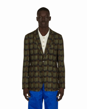 Len Lye Boxing Blazer Green