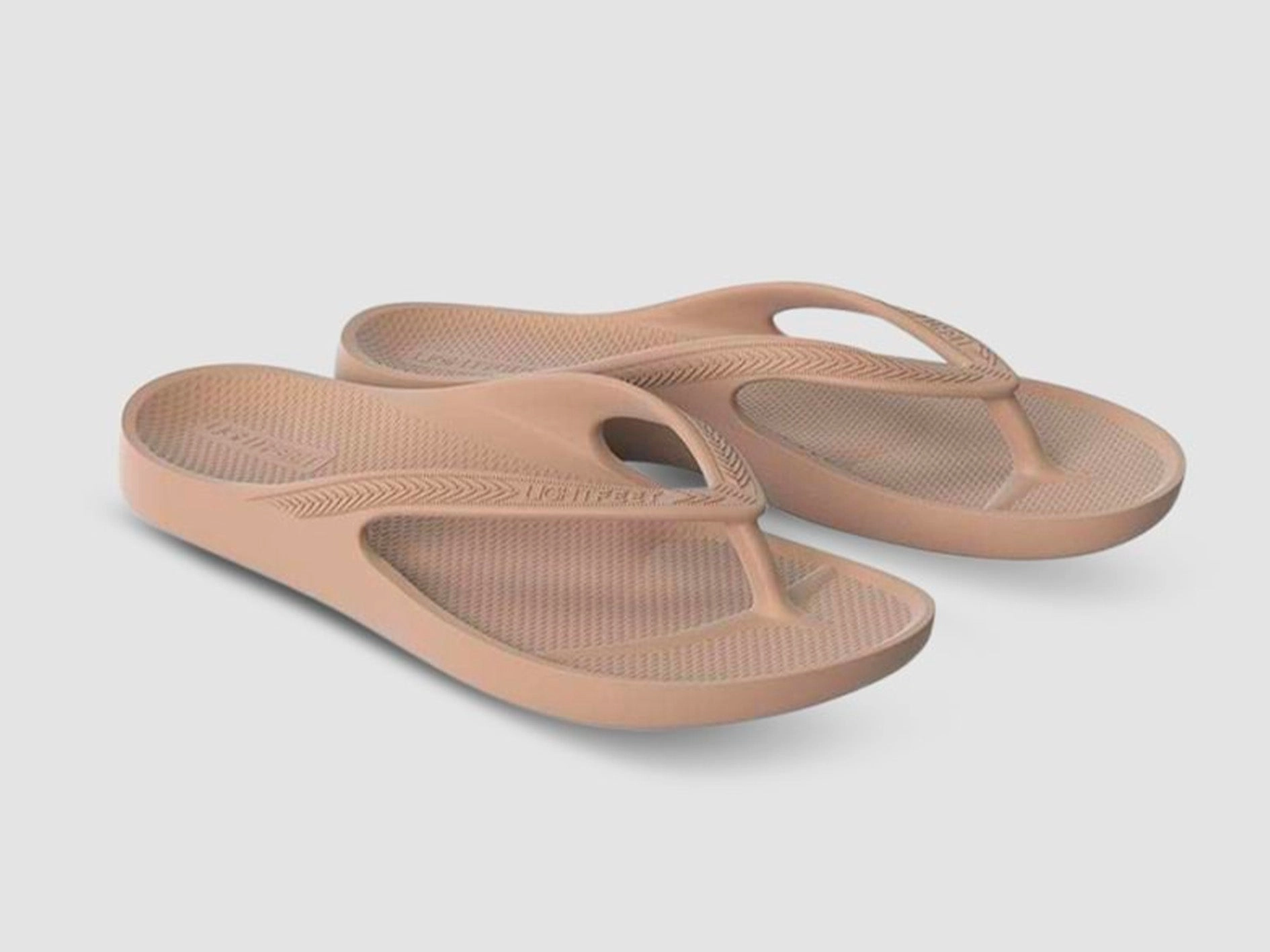 Lightfeet Revive Unisex Thongs Latte