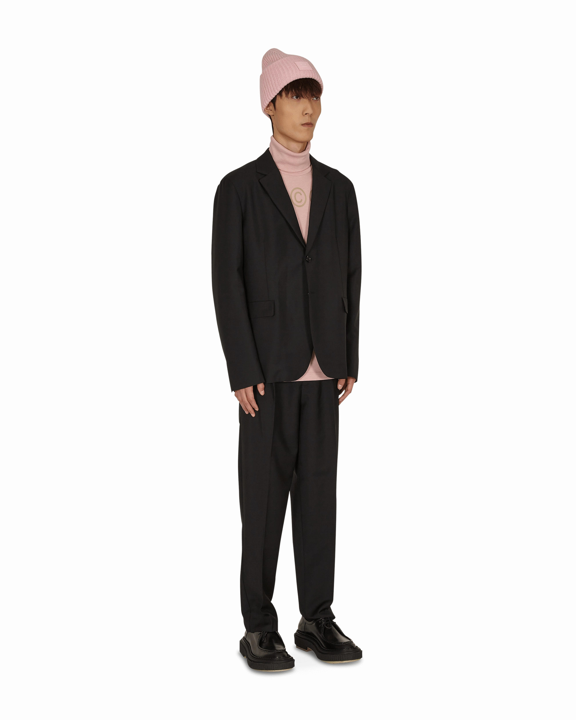 Logo Turtleneck Pink