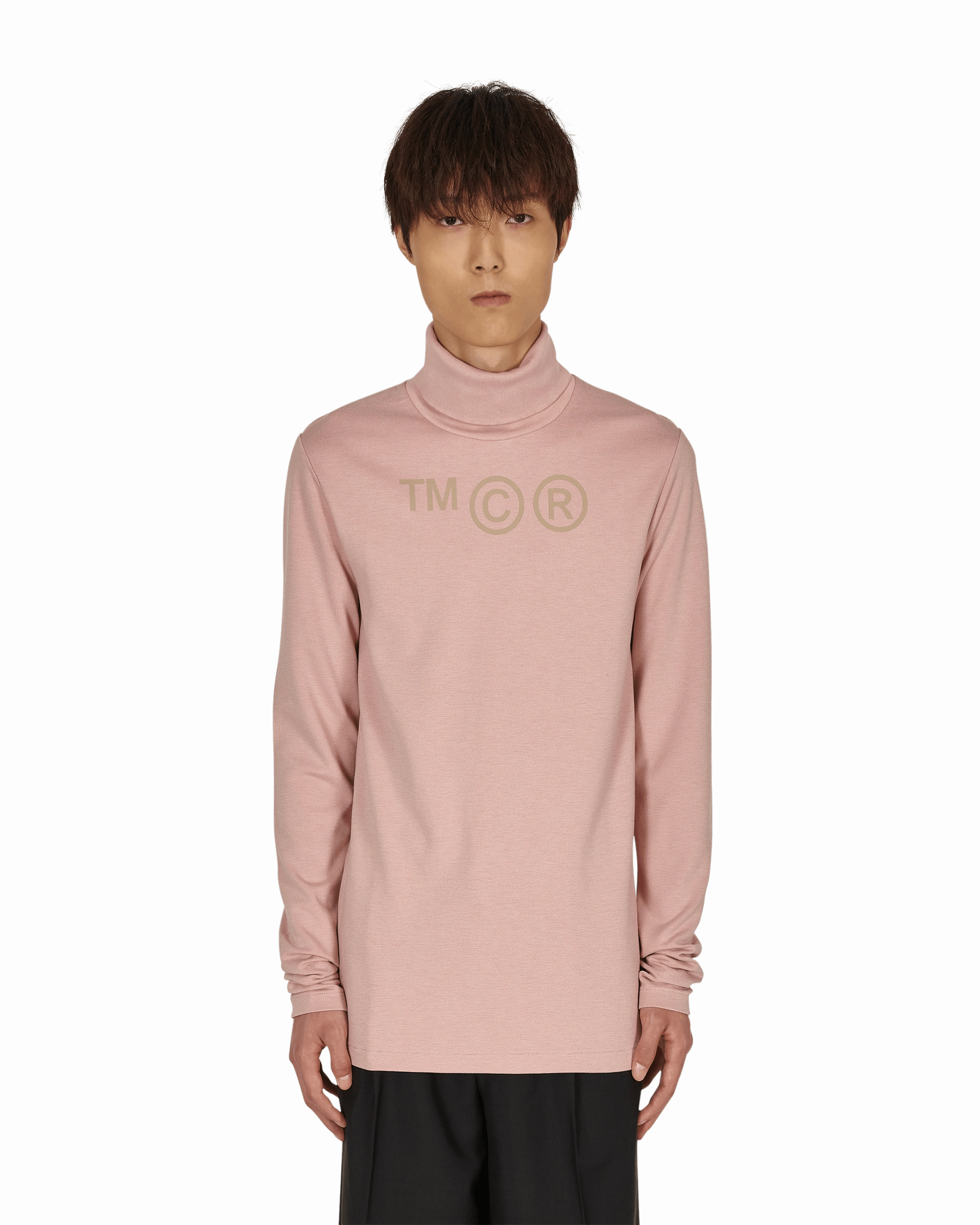Logo Turtleneck Pink