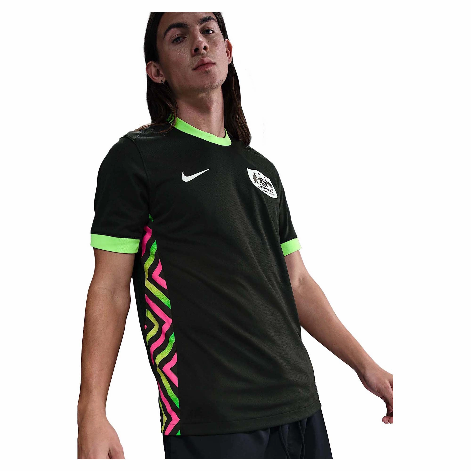 Men's Australia 2025/26 Stadium Away Replica Soccer Jersey