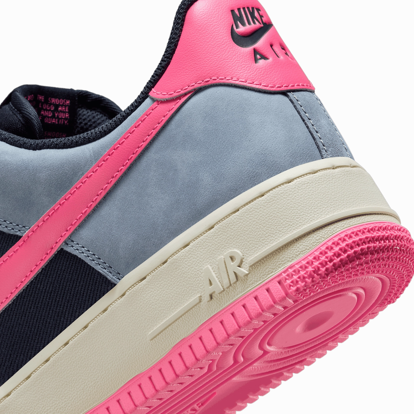 Nike Air Force 1 '07 LX 'Dark Obsidian and Pink Blast' // Outlet Sale