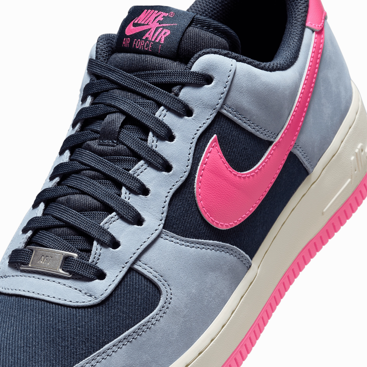 Nike Air Force 1 '07 LX 'Dark Obsidian and Pink Blast' // Outlet Sale
