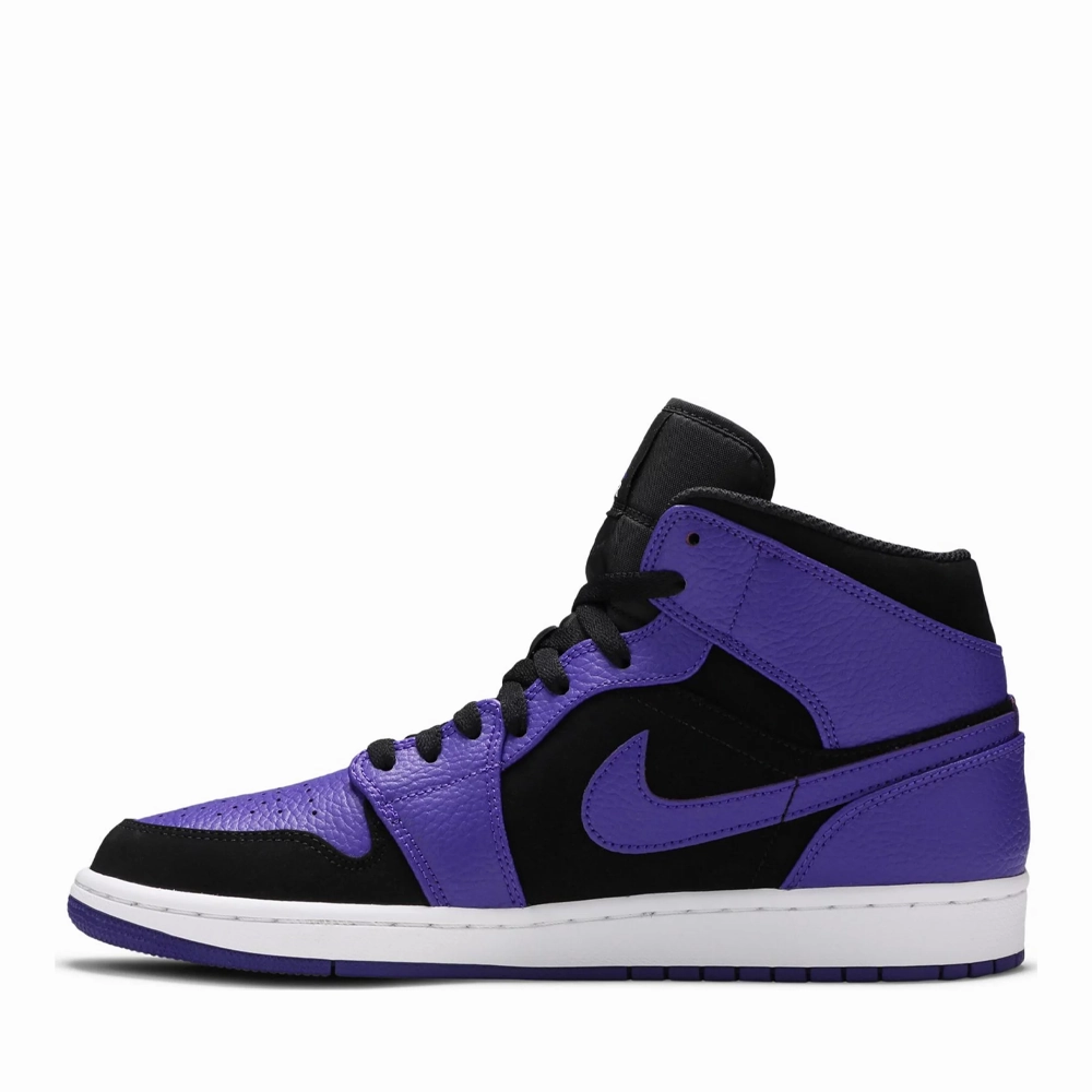 NIKE AIR JORDAN1 MID BLACK DARK CONCORD 2022 (NEW)