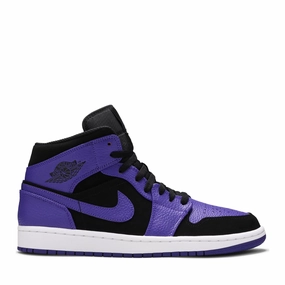 NIKE AIR JORDAN1 MID BLACK DARK CONCORD 2022 (NEW)