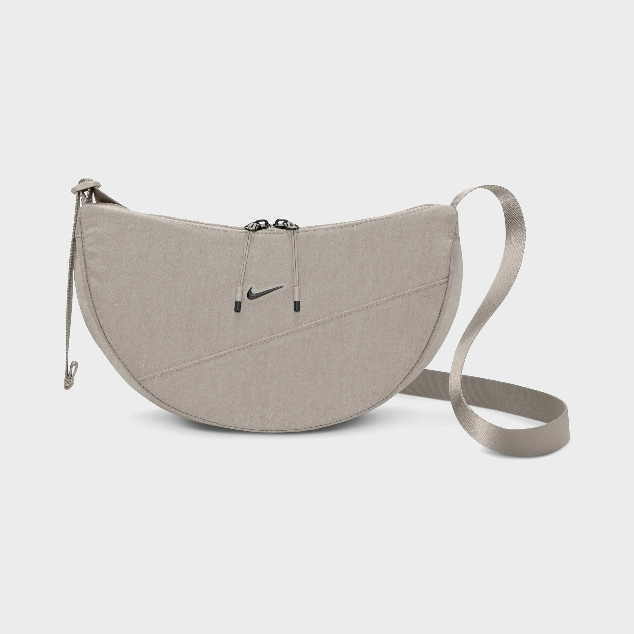 Nike Aura Crescent Crossbody Bag College Grey / Matte Sliver