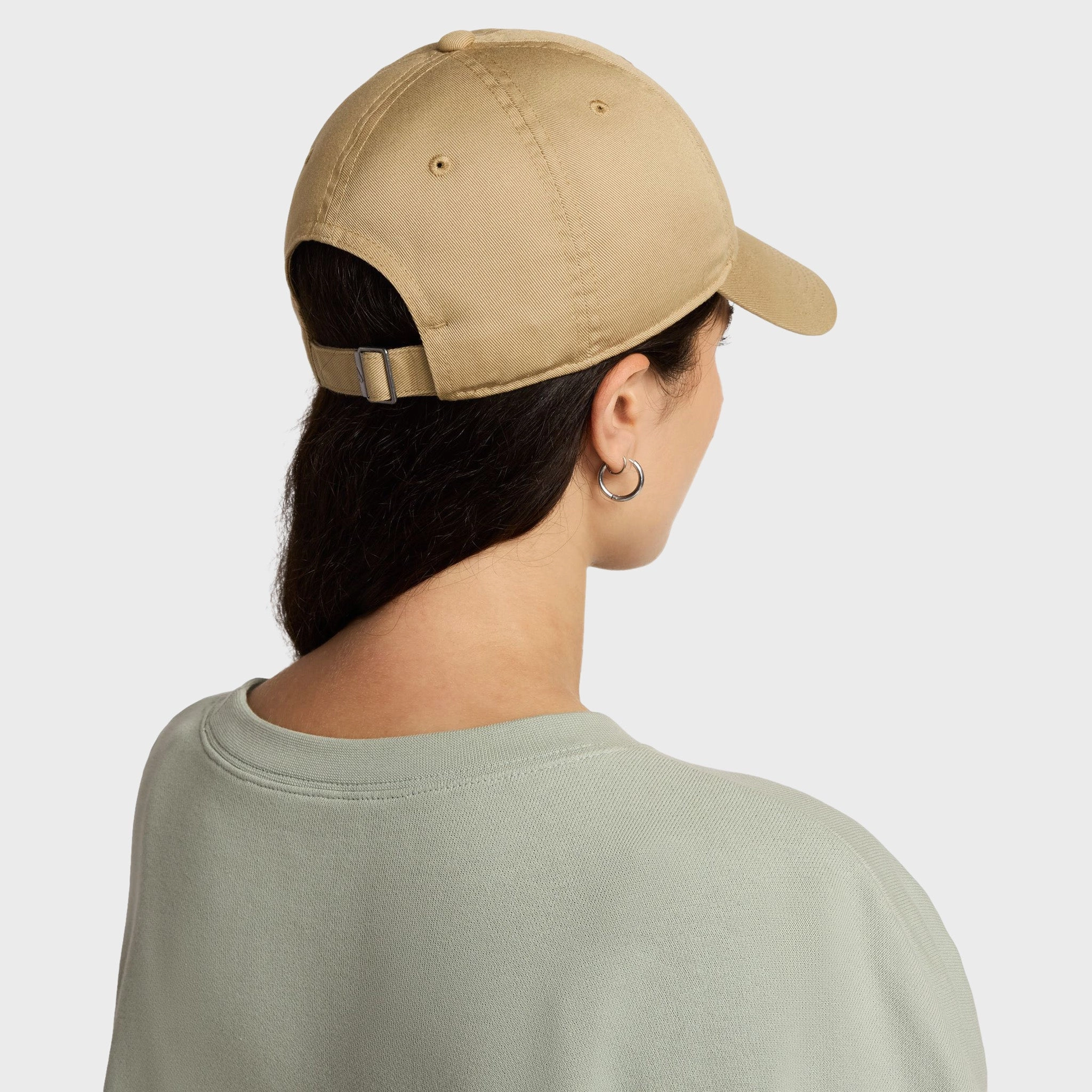 Nike Club Unstructured Futura Wash Cap Beige/ White