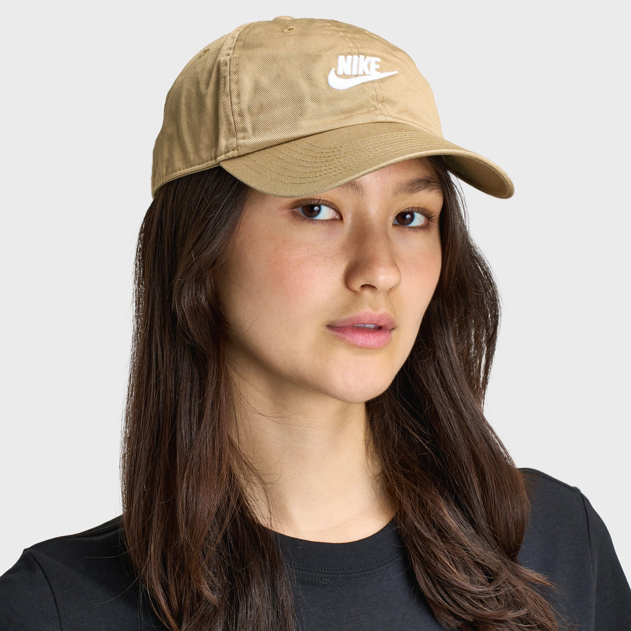 Nike Club Unstructured Futura Wash Cap Beige/ White