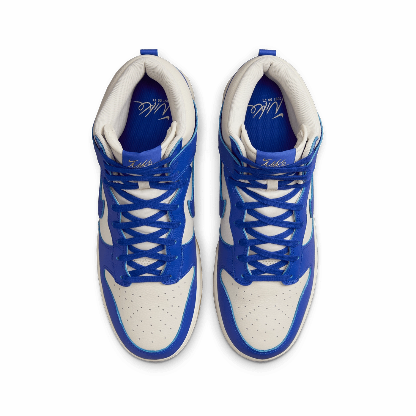 Nike Dunk High Retro SE 'Phantom and Racer Blue' // Outlet Sale