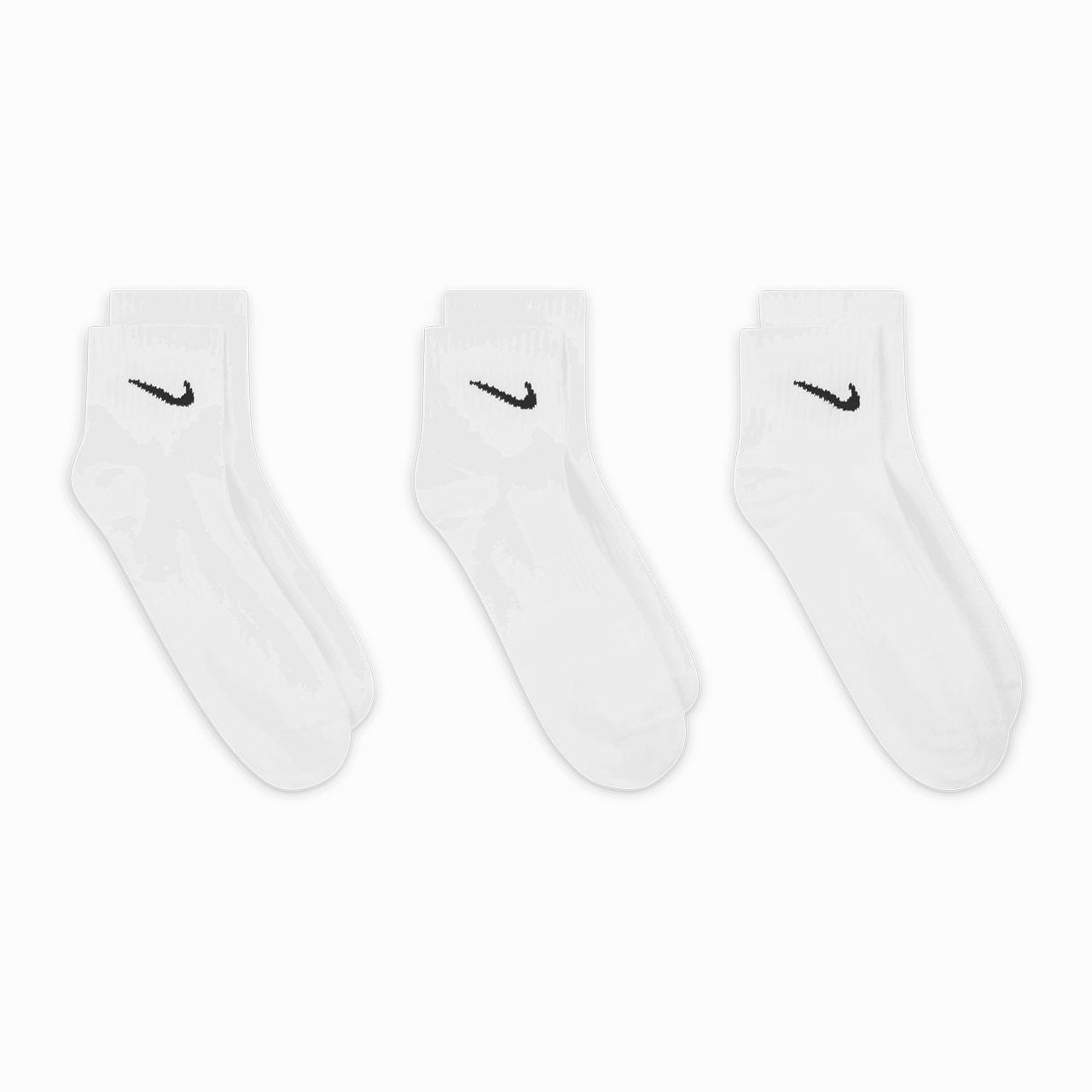 Nike Everyday Lightweight Training Ankle Socks (3 Pairs)