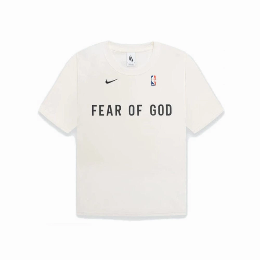 NIKE FEAR OF GOD FOG FW20 WARM UP TEE CREAM (NEW)