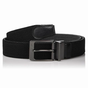 Nike G-Flex Stretch Woven Golf Belt Black/Dark Gray - 21 Men