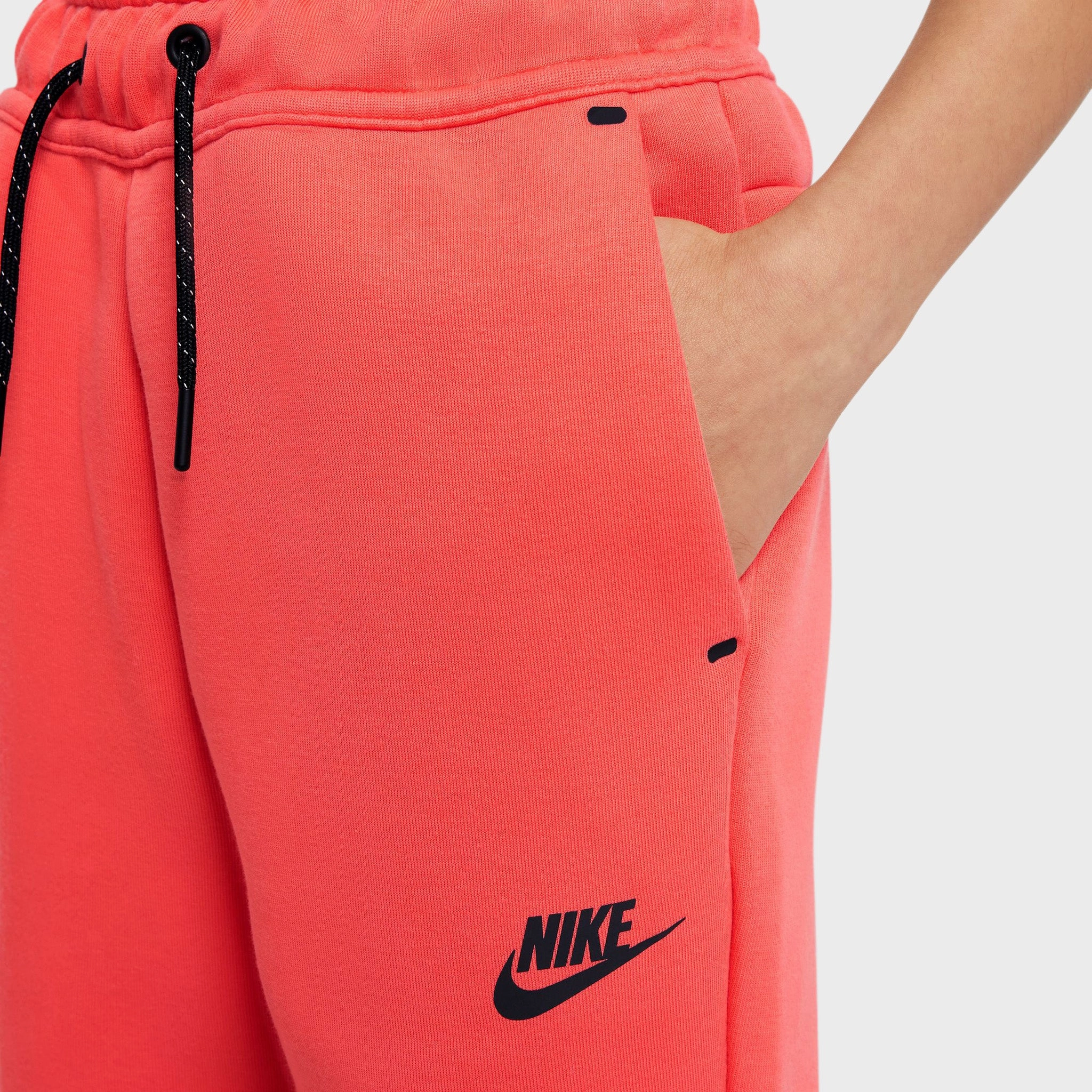 Nike Junior Girls' Tech Fleece Joggers Magic Ember / Black -
