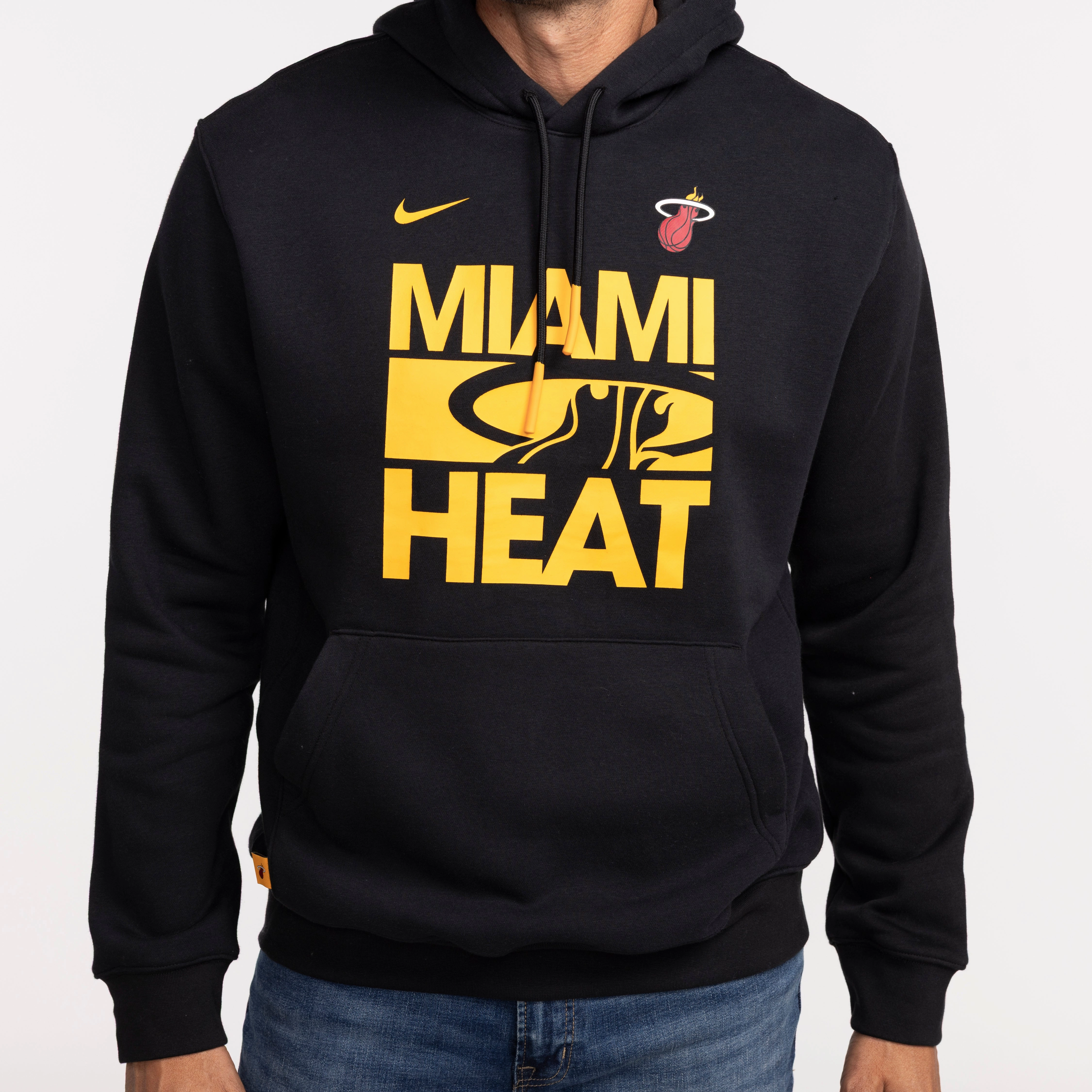 Nike Miami HEAT Club Wordmark Pullover Hoodie