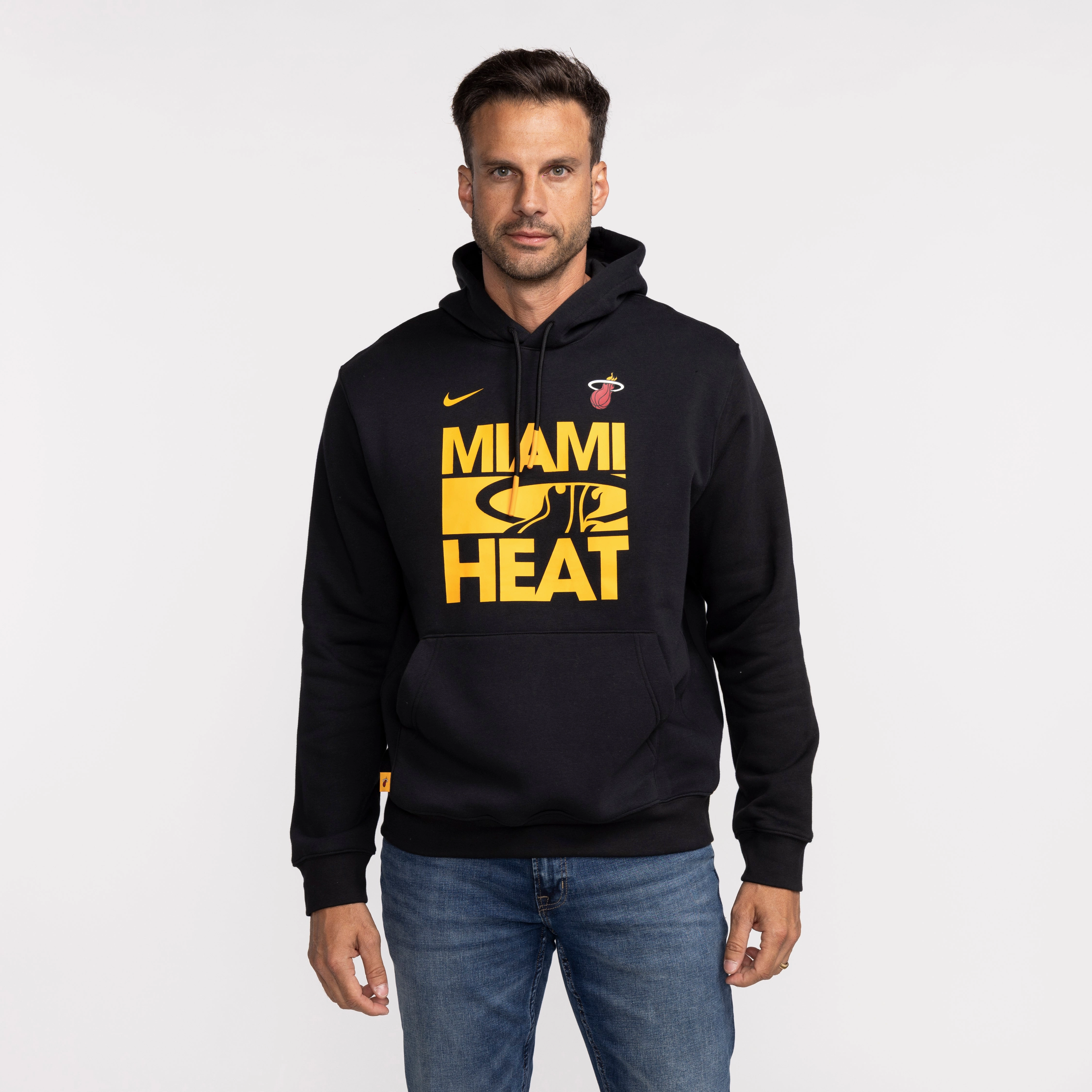 Nike Miami HEAT Club Wordmark Pullover Hoodie