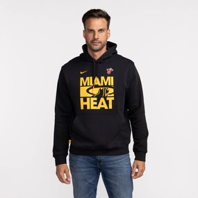 Nike Miami HEAT Club Wordmark Pullover Hoodie