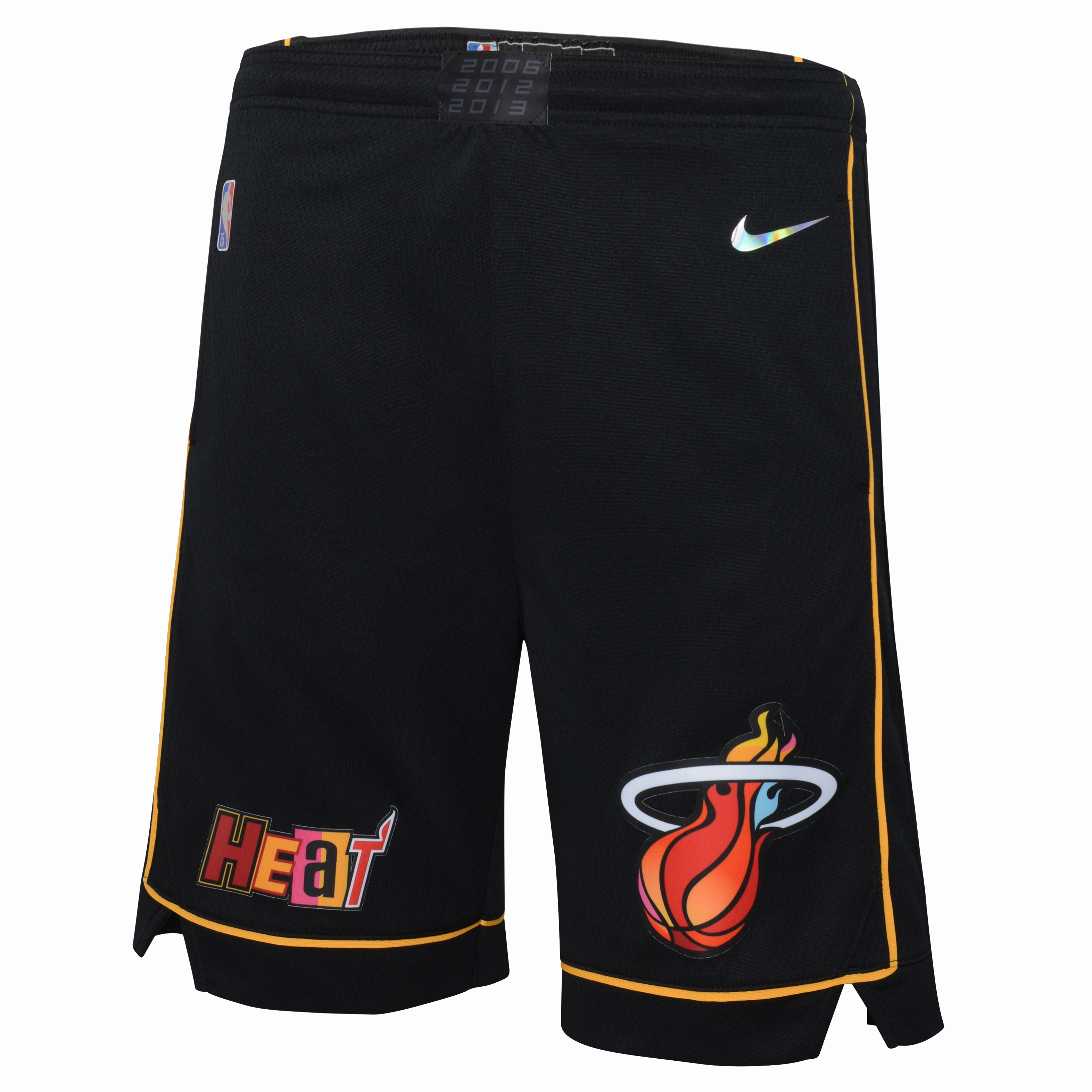 Nike Miami HEAT Mashup Youth Swingman Shorts