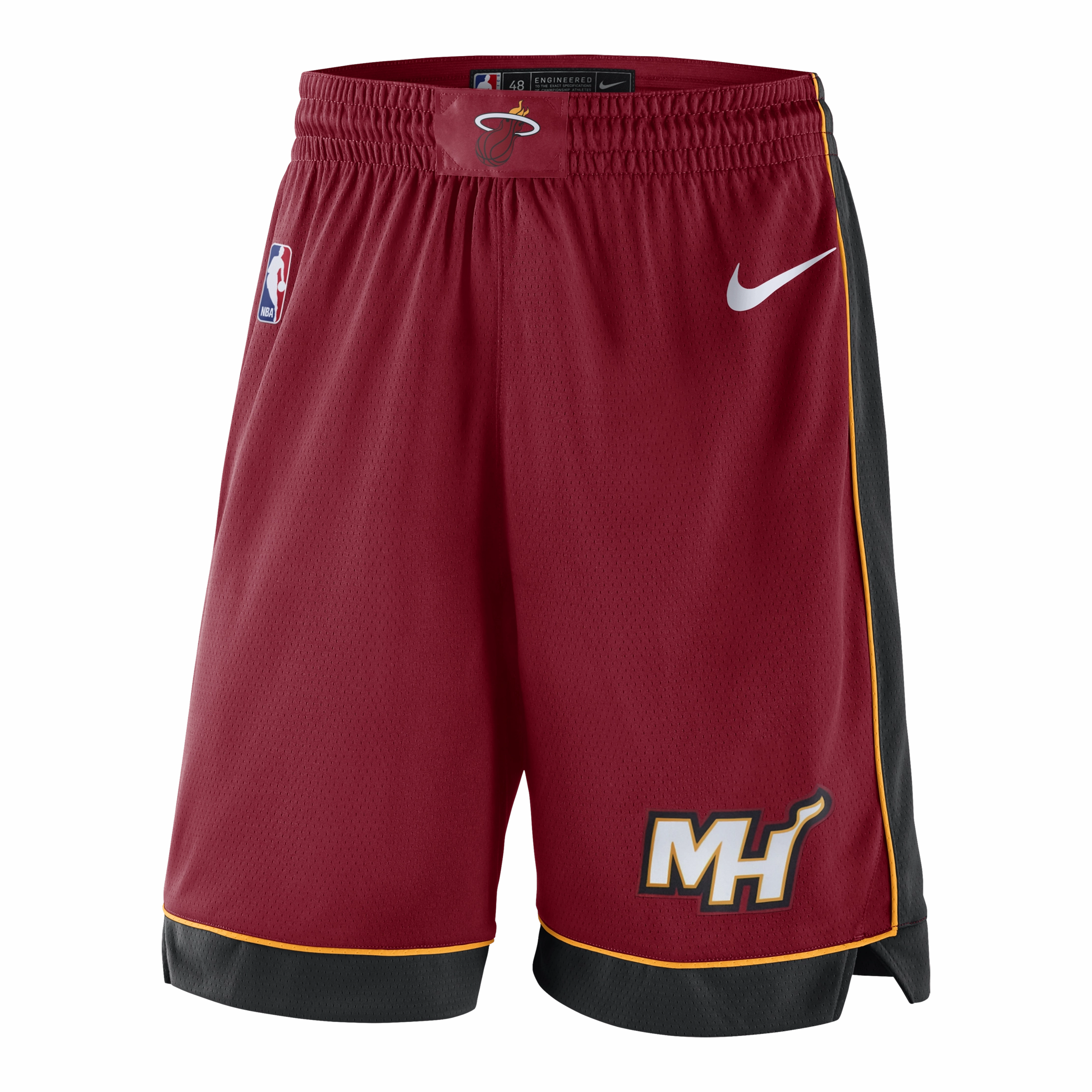 Nike Miami HEAT Youth Statement Swingman Shorts
