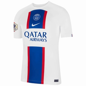 Nike Paris Saint-Germain Third Jersey w/ Ligue 1 Champion Patch 22/23 (White/Old Royal)
