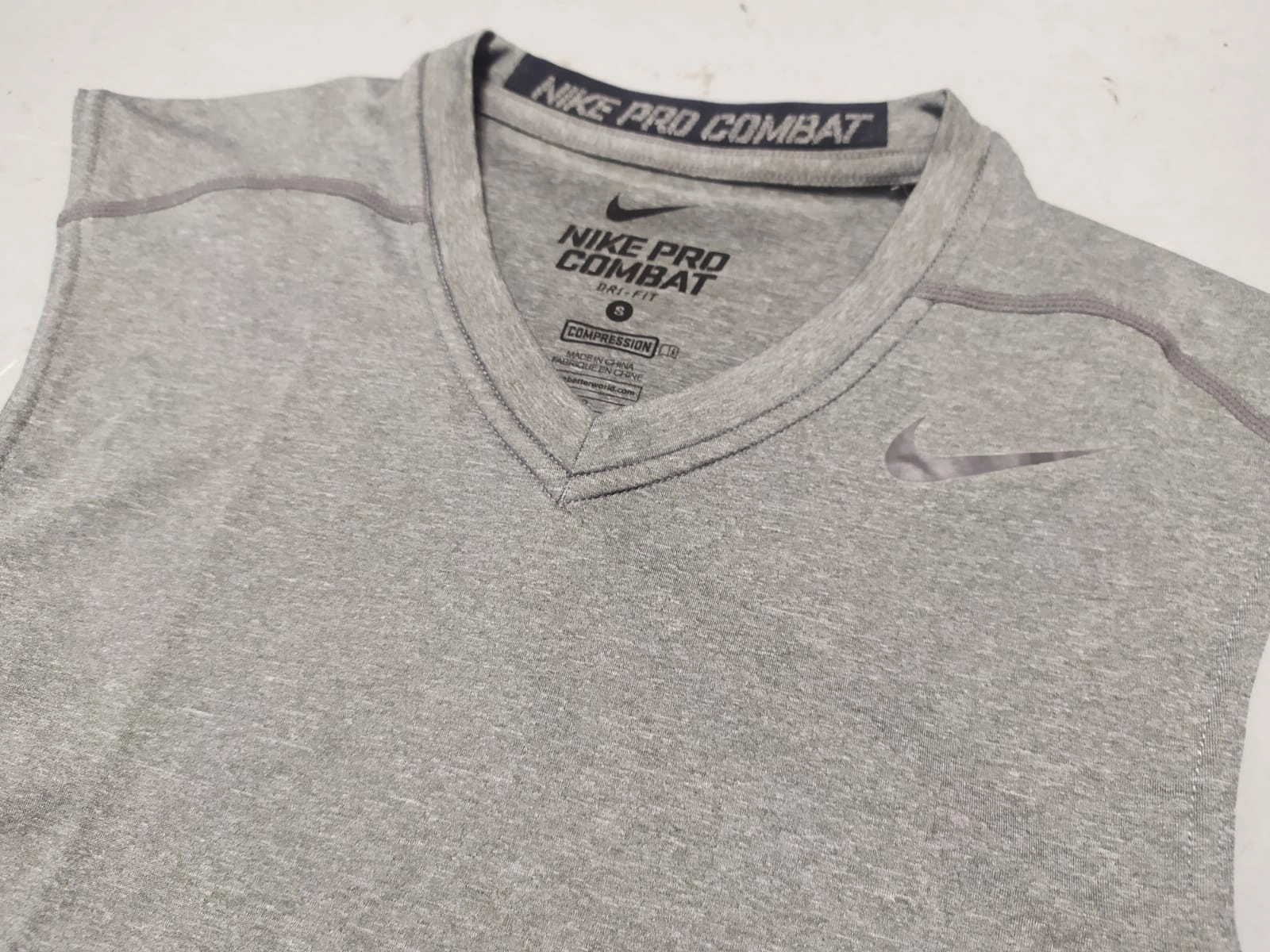 Nike Pro Compression Sleeveless V-Neck