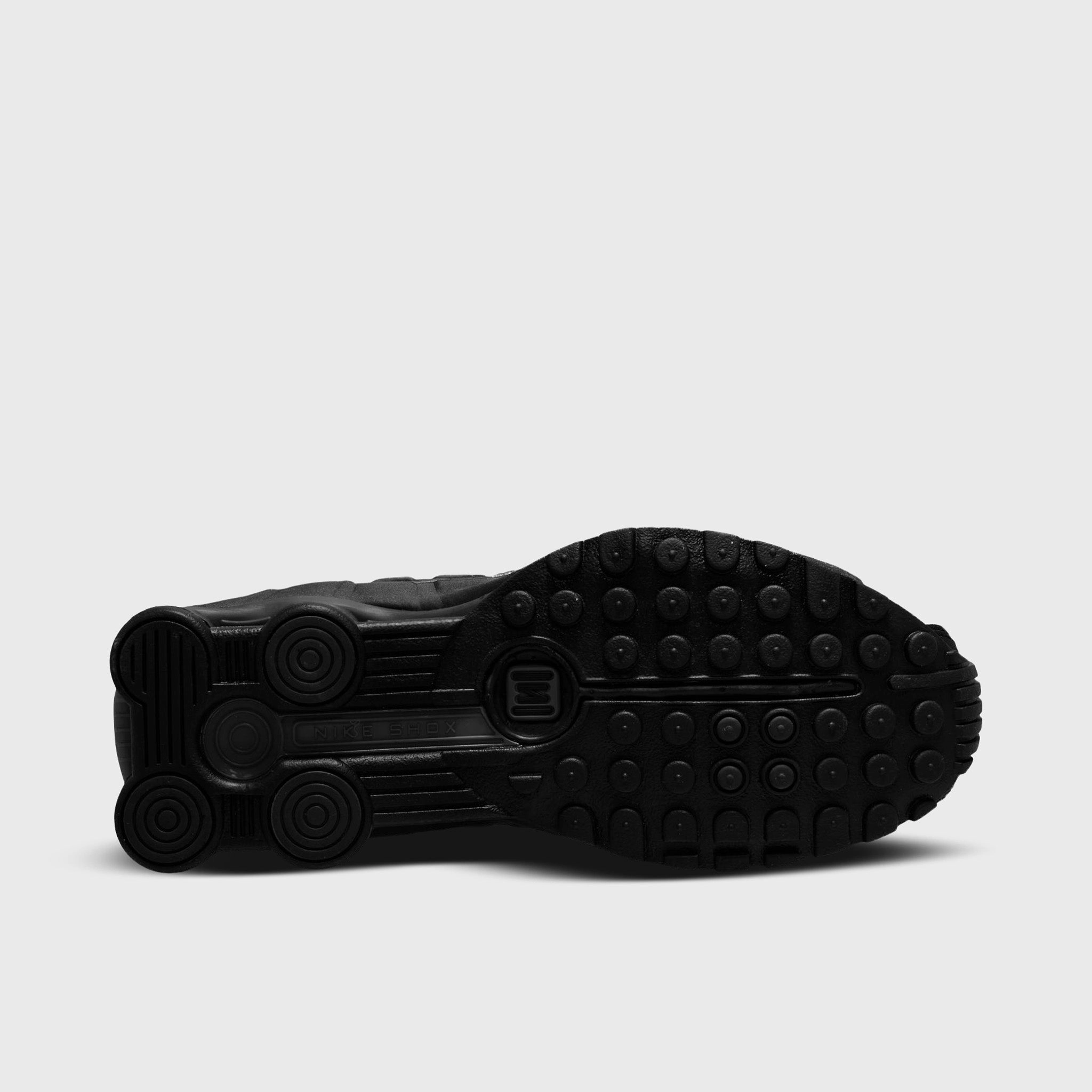 Nike Shox R4 GS Black / Black - Bright Crimson