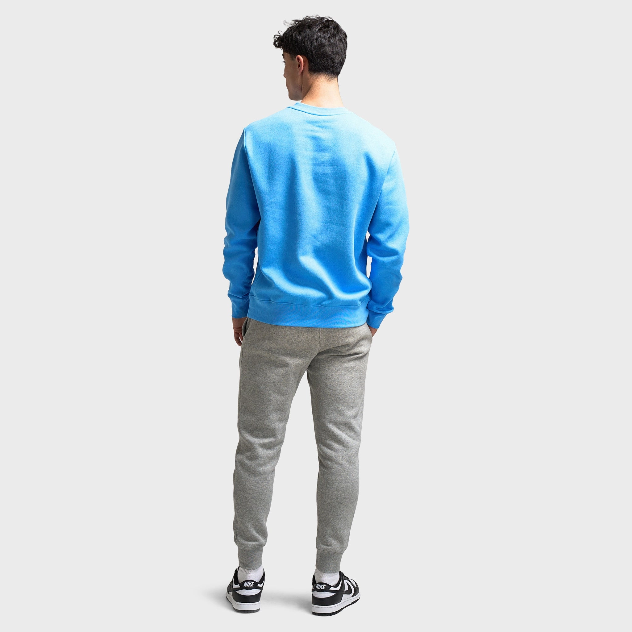 Nike Sportswear Club Crew Neck University Blue / White