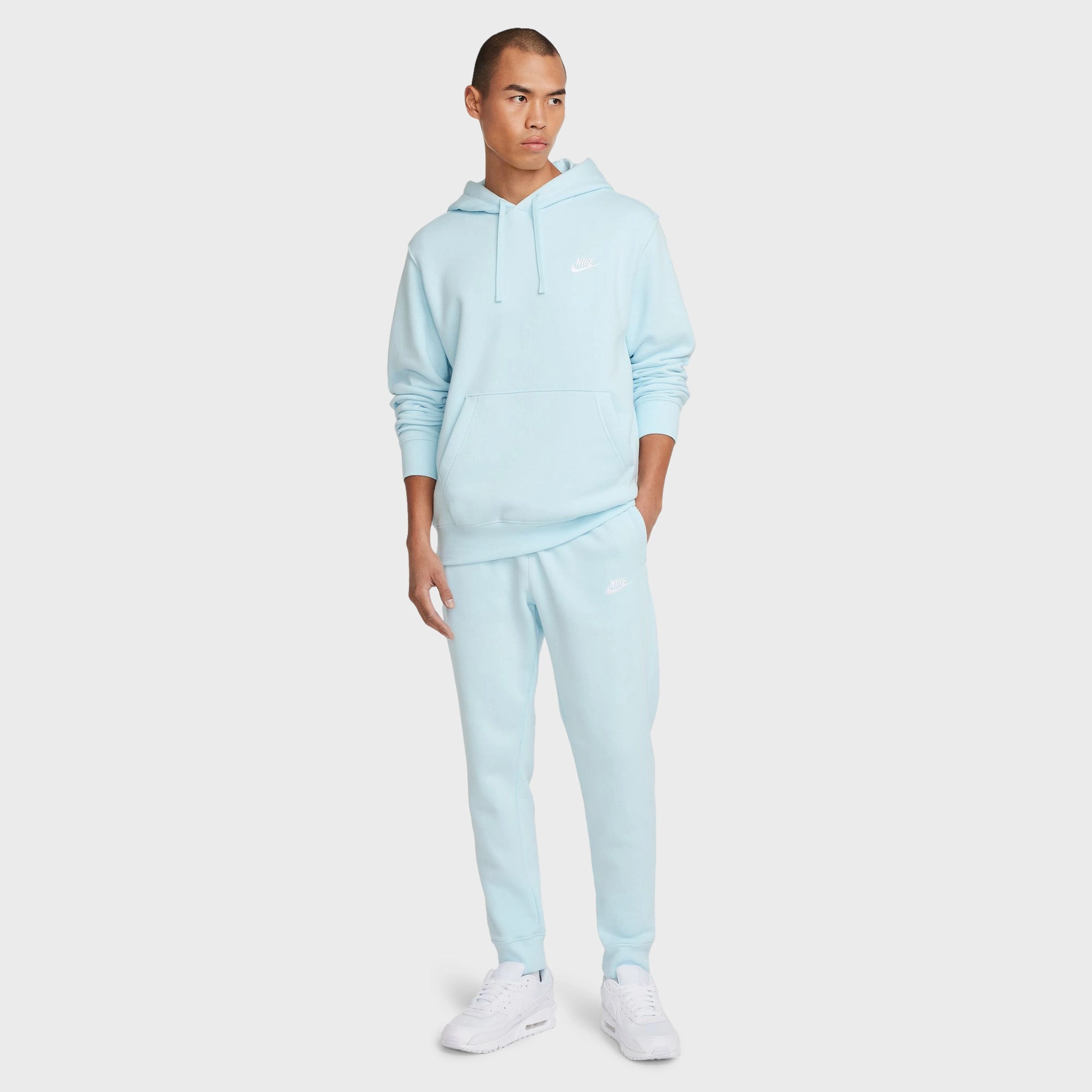 Nike Sportswear Club Fleece Joggers Glacier Blue / Glacier Blue - White