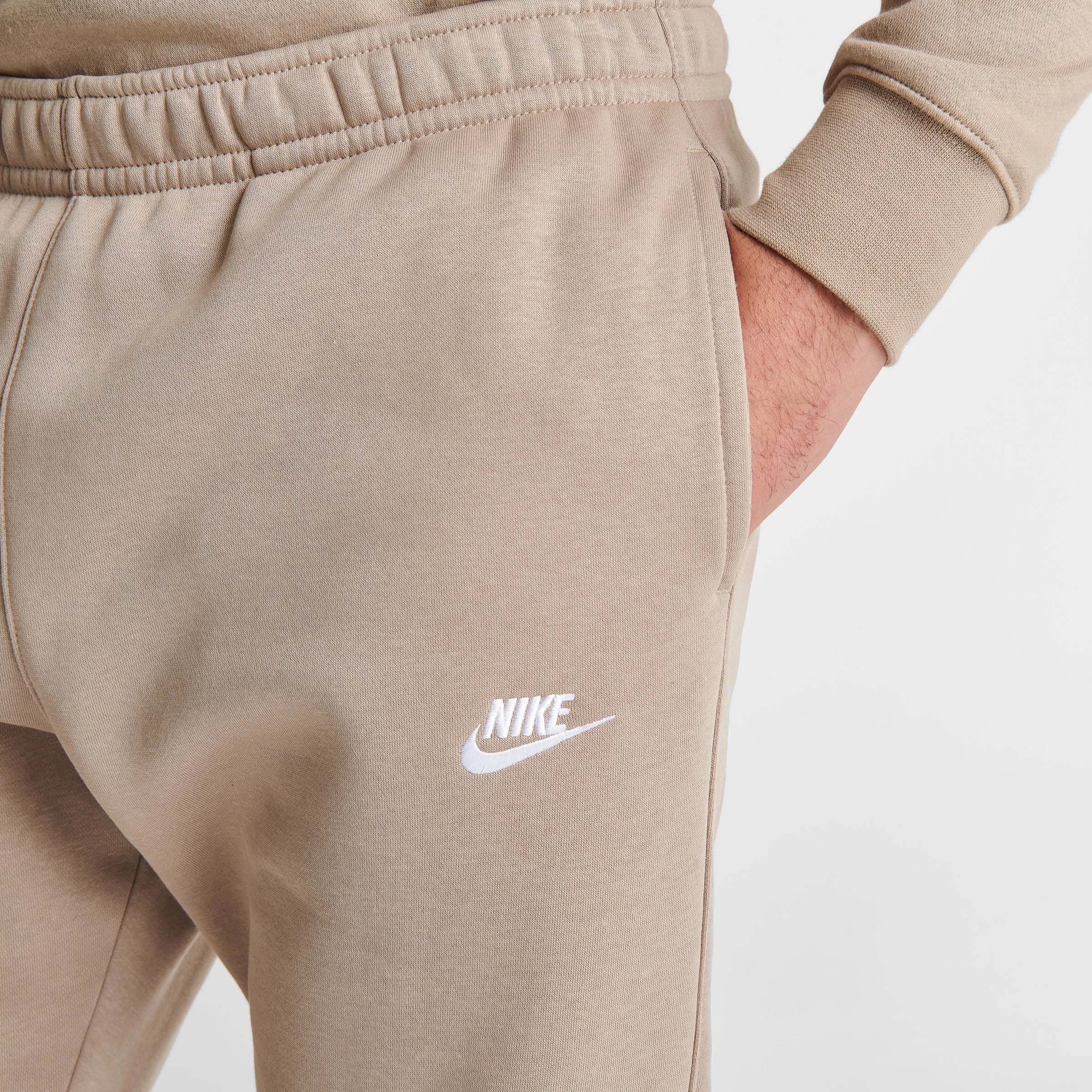 Nike Sportswear Club Fleece Joggers Khaki / White