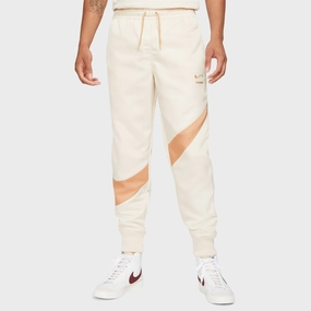 Nike Sportswear Swoosh Pants Pearl White / Light Cognac - Light Cognac