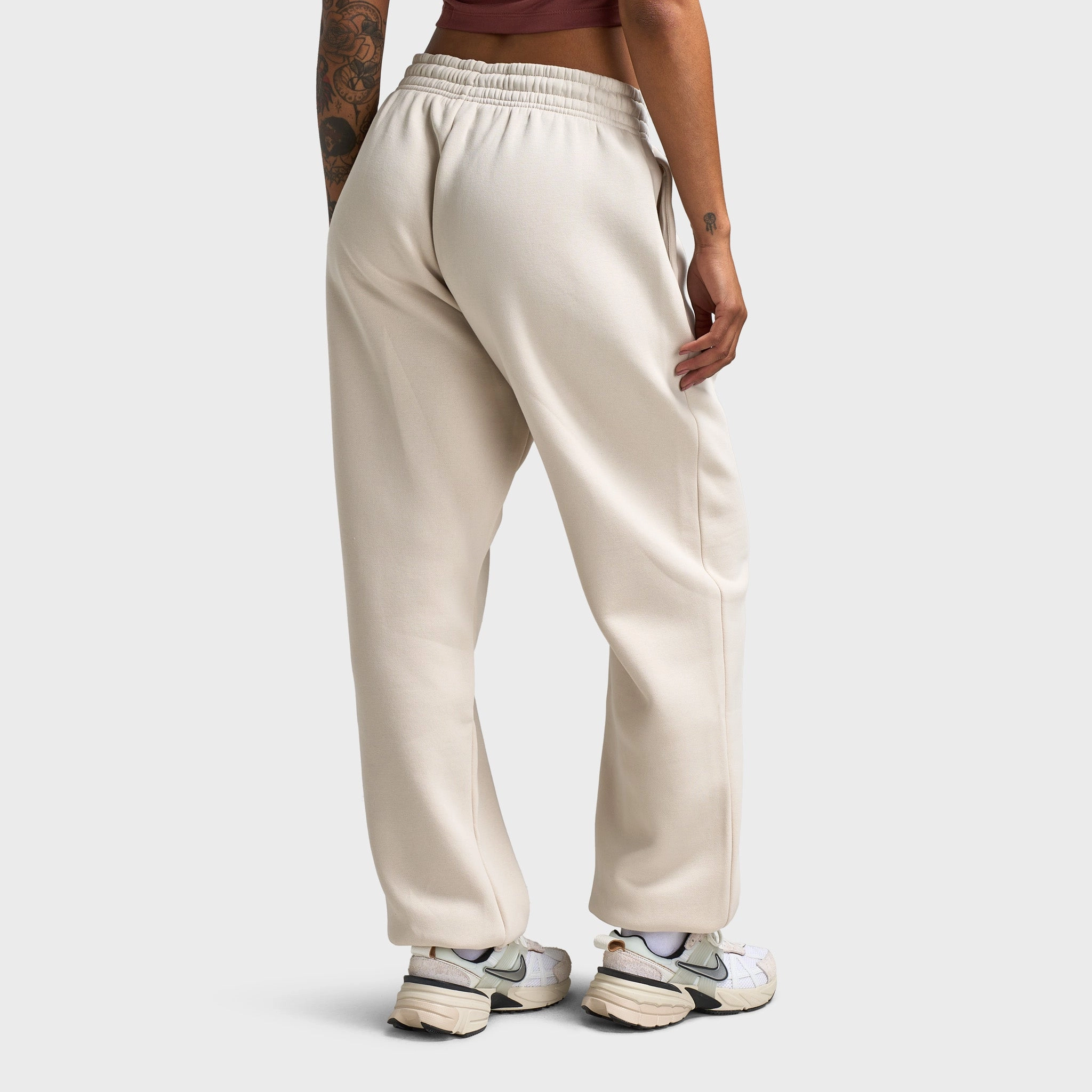 Nike Sportswear Women's Phoenix Fleece Oversized Sweatpants Light Orewood Brown / Sail