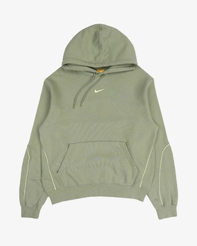 NIKE X NOCTA DRAKE NRG CS FLEECE OIL GREEN LIME HOODIE