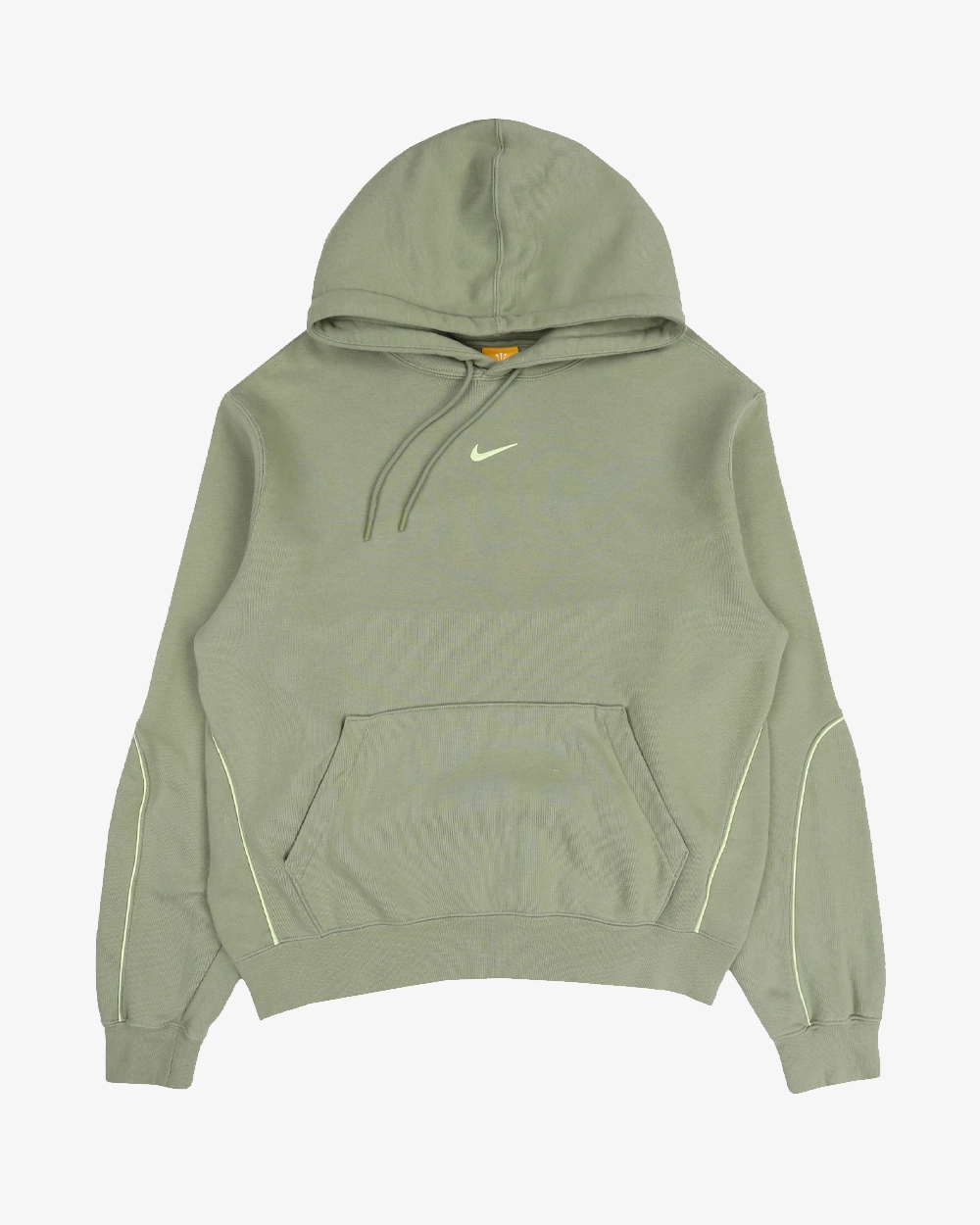 NIKE X NOCTA DRAKE NRG CS FLEECE OIL GREEN LIME HOODIE