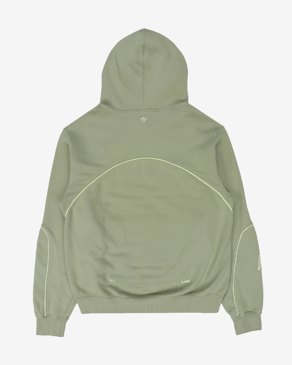 NIKE X NOCTA DRAKE NRG CS FLEECE OIL GREEN LIME HOODIE