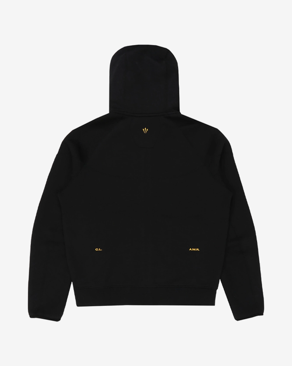 NIKE X NOCTA TECH FLEECE BLACK ZIP UP HOODIE (NEW)