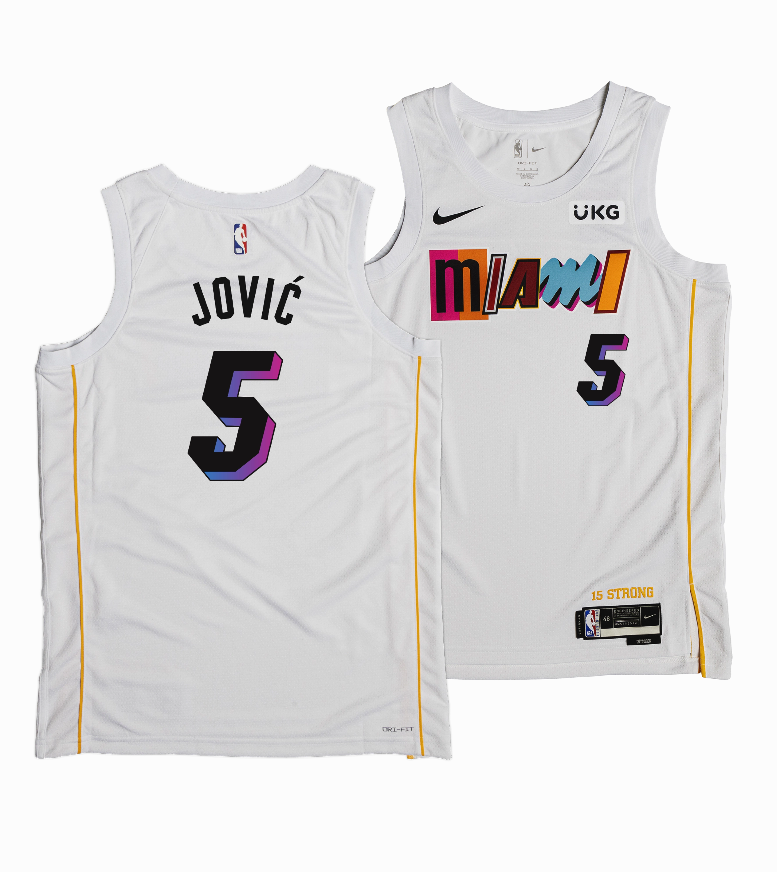 Nikola Jović Nike Miami Mashup Vol. 2 Swingman Jersey - Player's Choice