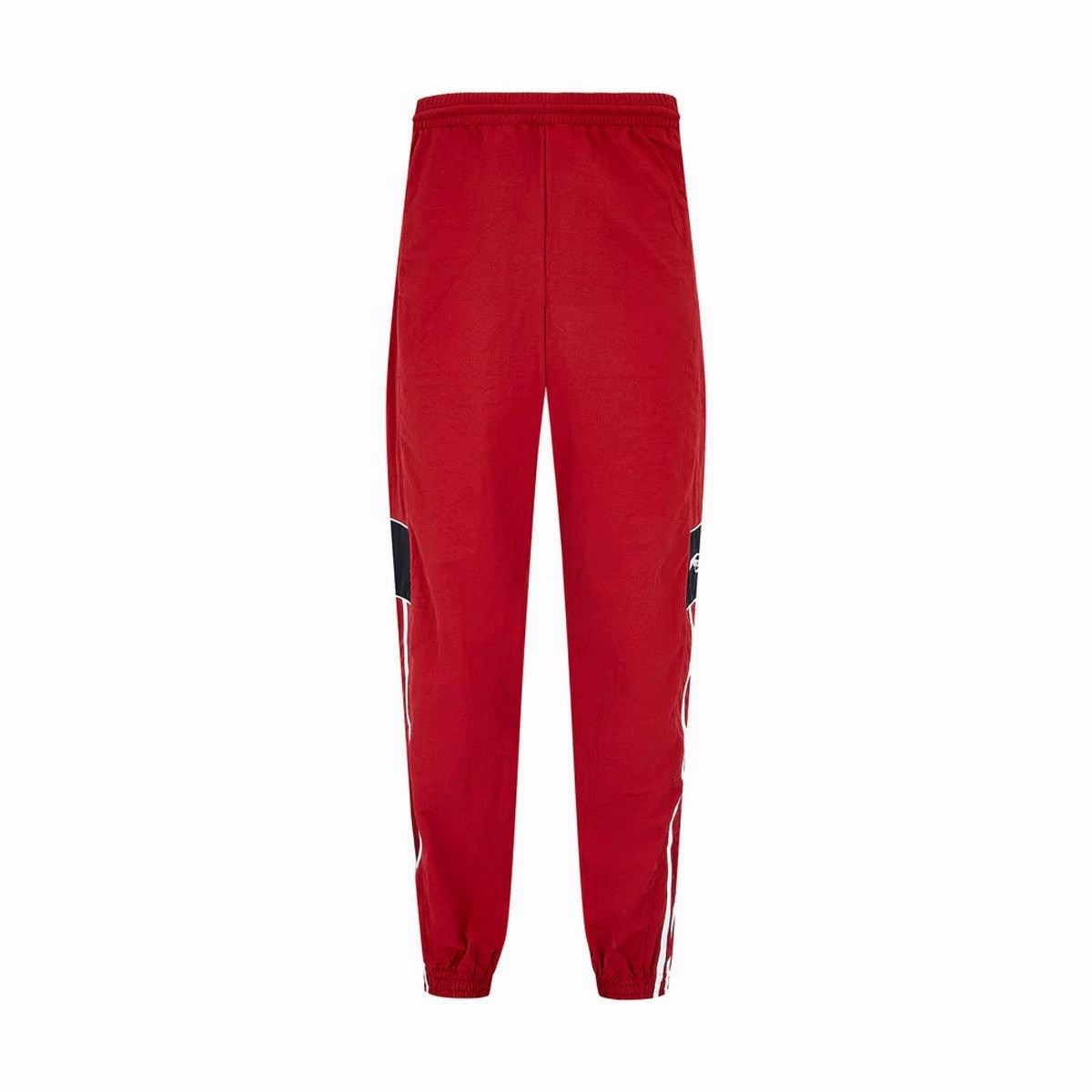 Panelled Trackpants 'Burgundy Black'
