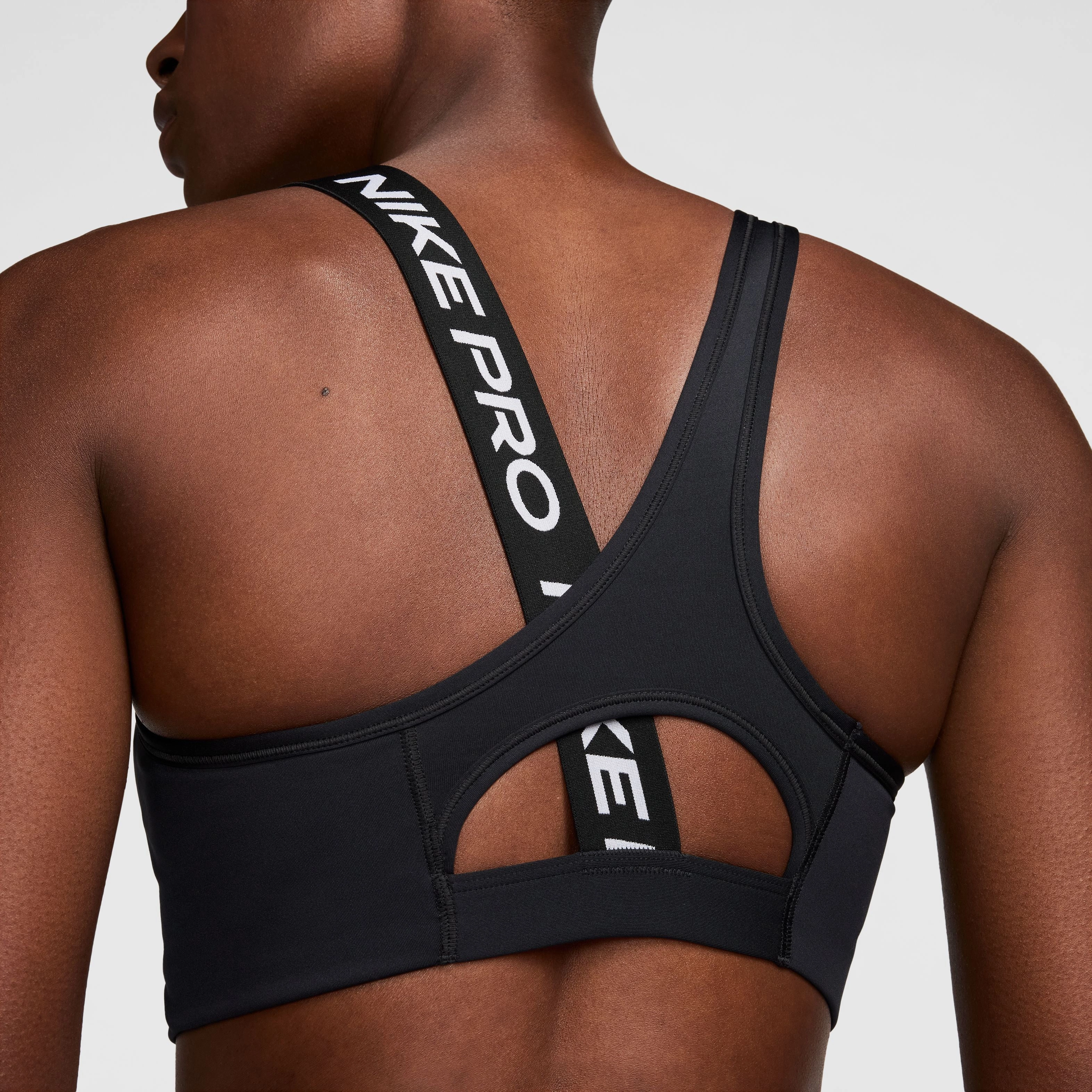 Pro Swoosh Women's Asymmetrical Medium-Support Padded Sports Bra