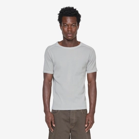 Rib T-Shirt Grey