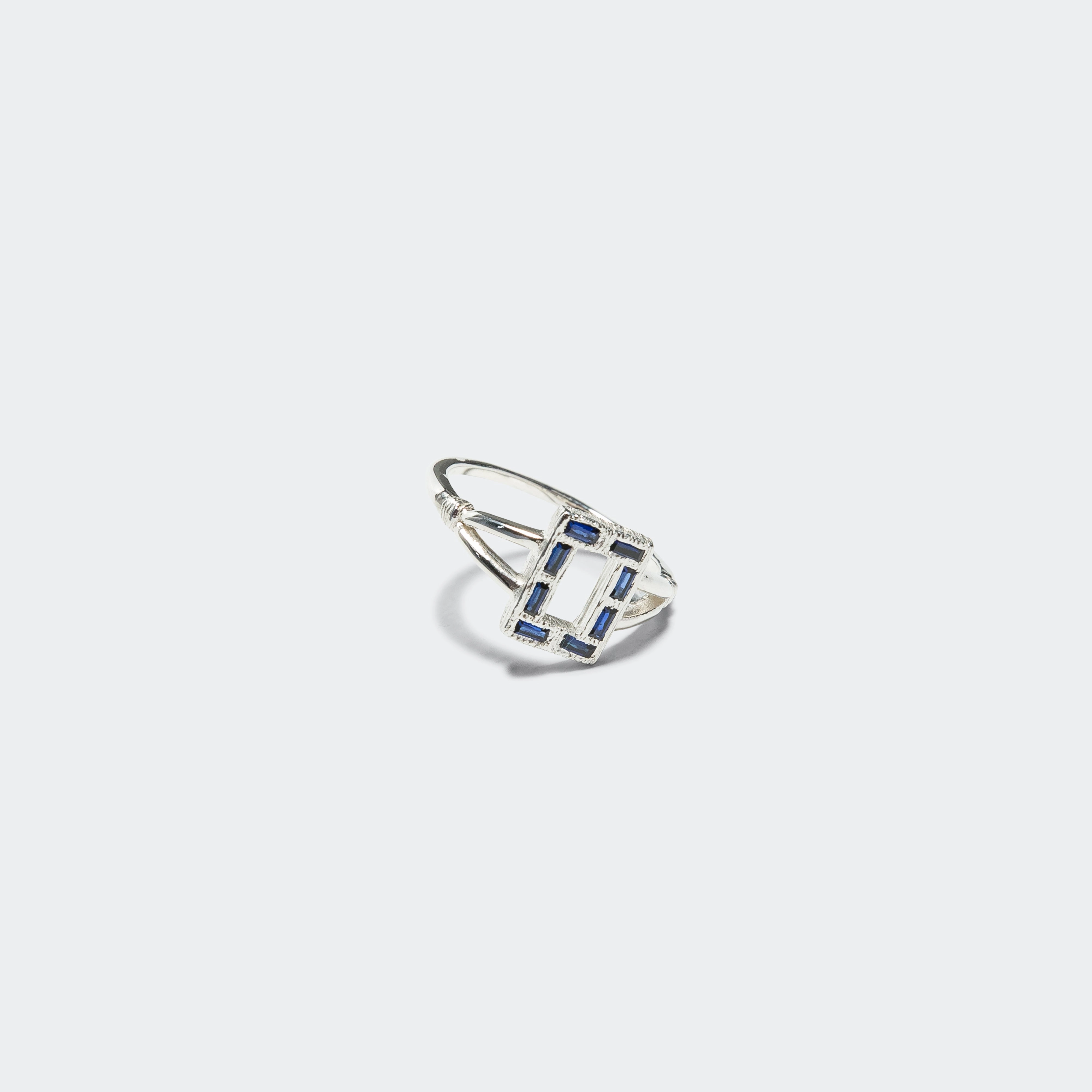Rosetti Ring (Blue) - 925 Silver