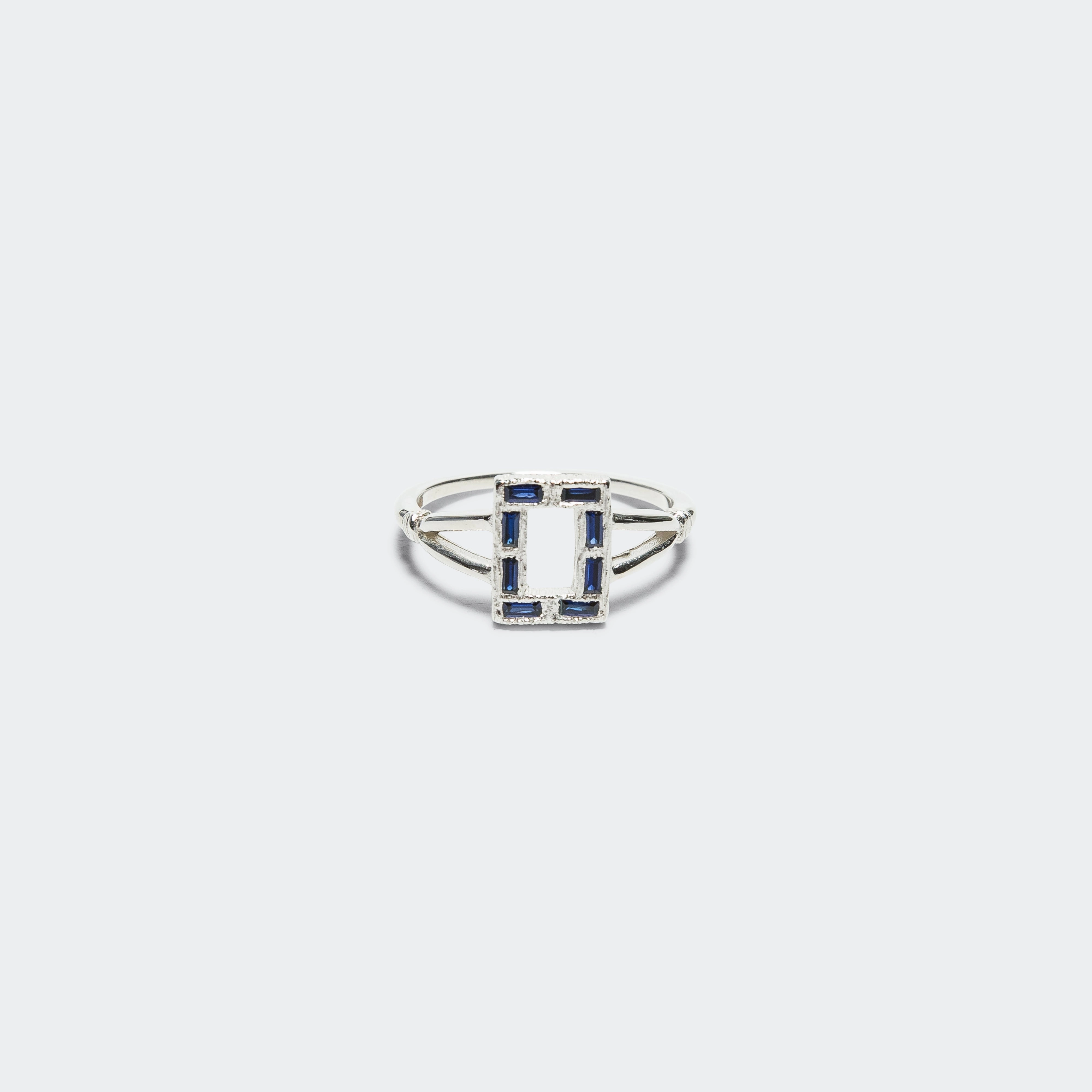 Rosetti Ring (Blue) - 925 Silver