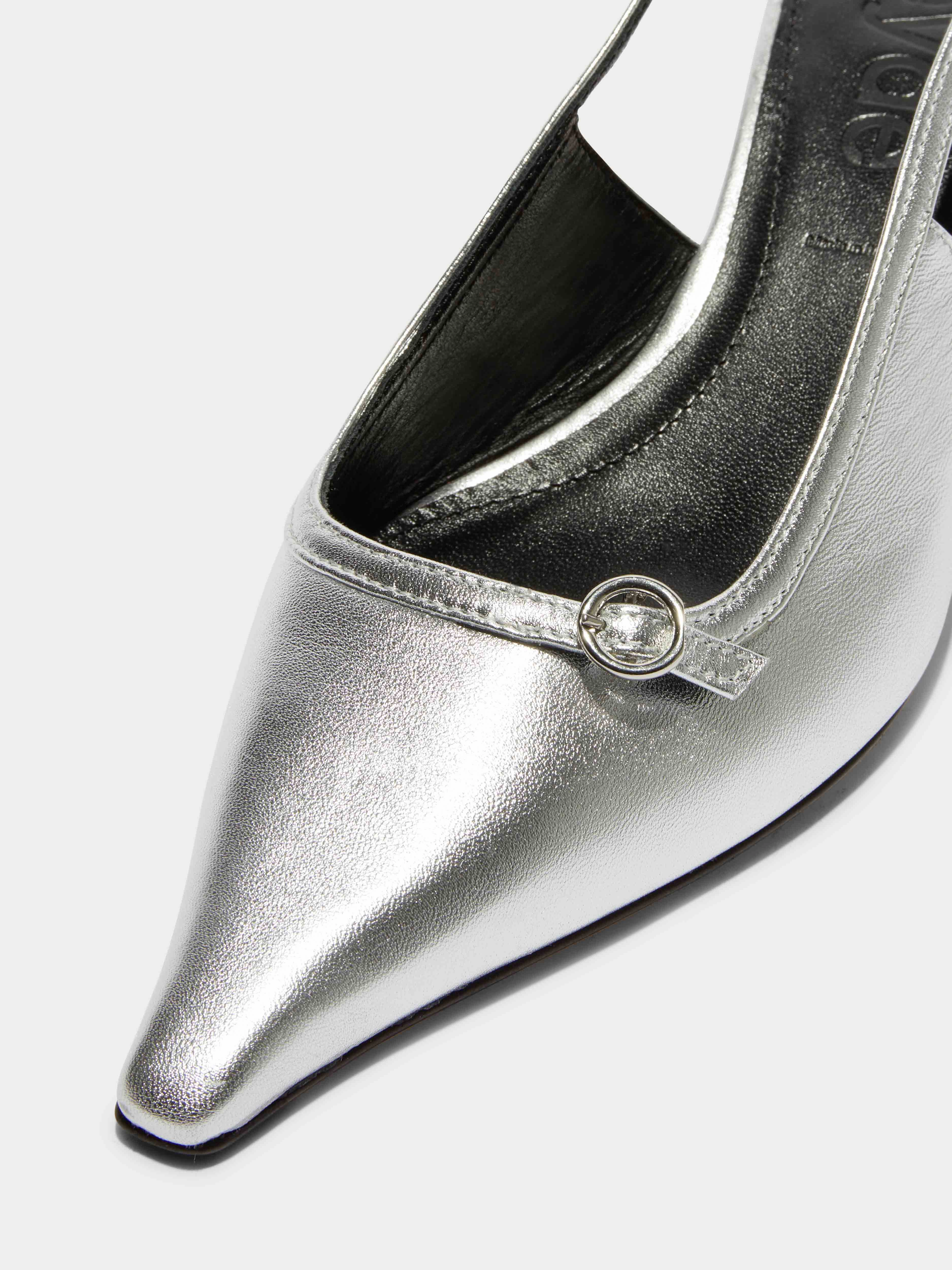 Saba Leather Slingback Pumps